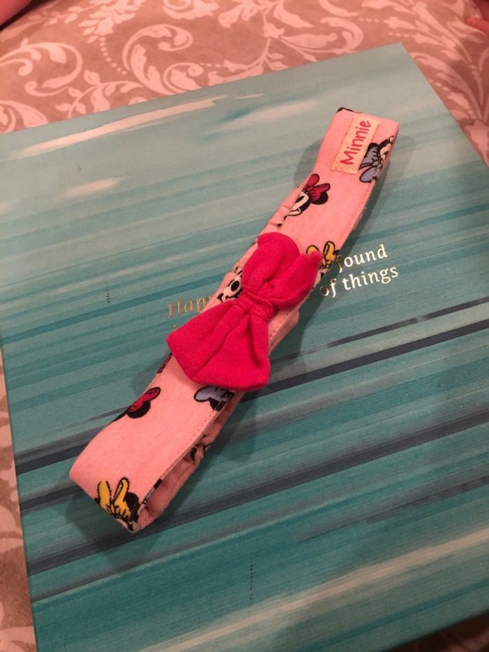 Bandeau minnie rose