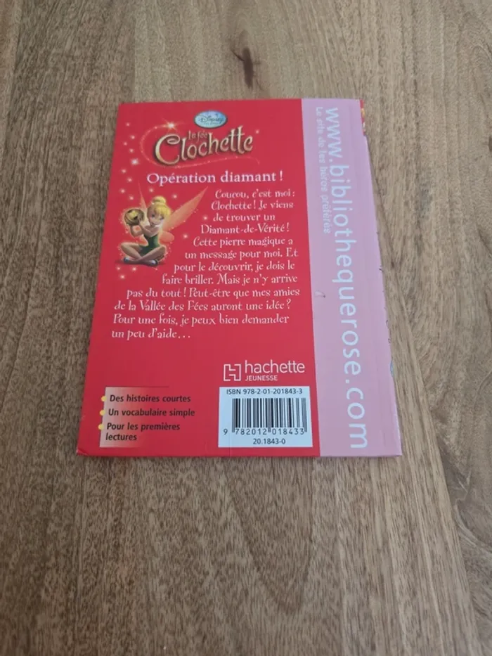 Livre disney la fée clochette - photo numéro 2