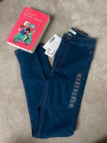 Jeans taille haute