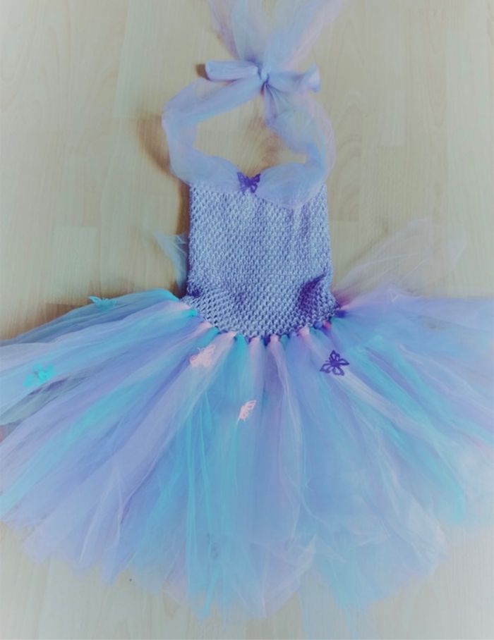 Déguisement robe tutu violette et accessoires 4-5ans - photo numéro 4