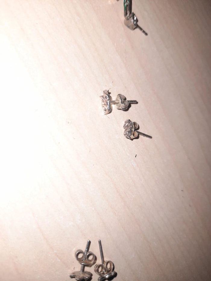 Lot de mini boucles d'oreilles - photo numéro 8
