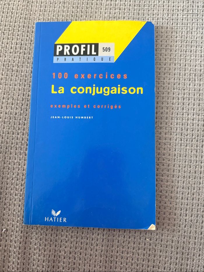Livre sur la conjugaison