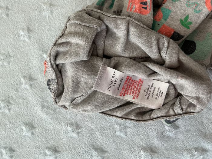 pyjama 2 pièces en coton gris marine à motifs 18/24 mois primark - photo numéro 8