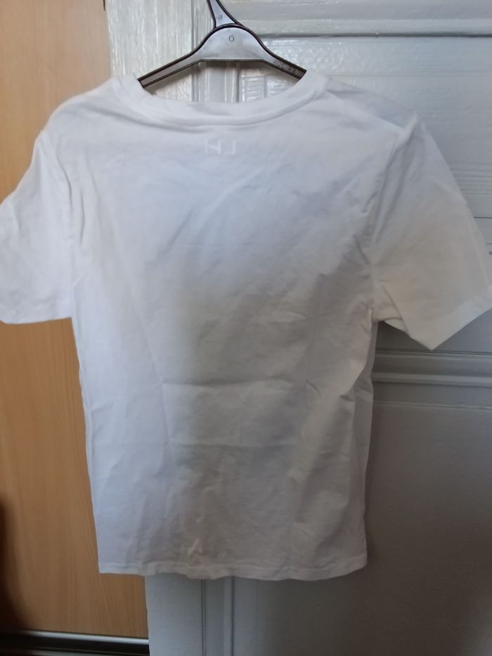 Tee-shirt la halle blanc et vert - photo numéro 2