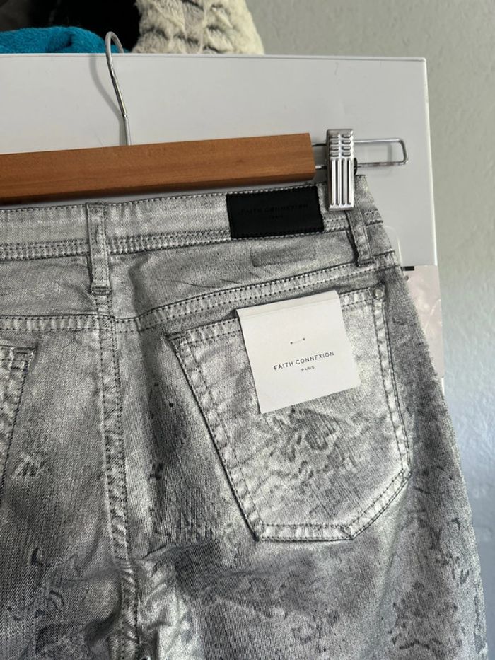 Pantalon gris argentée - photo numéro 6