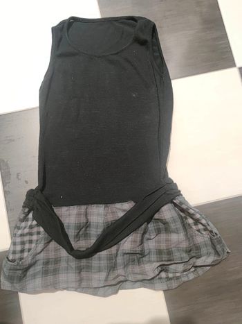 Tunique noire épaisse idéal hiver