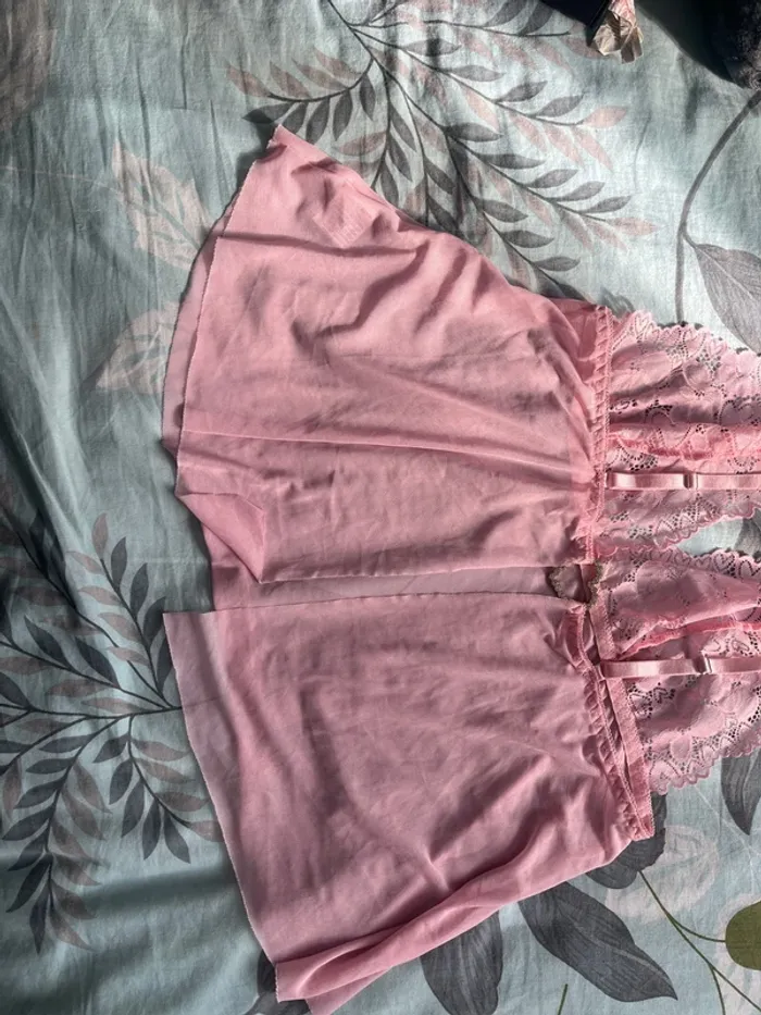 Lingerie femme XL shein rose très bon état - photo numéro 5