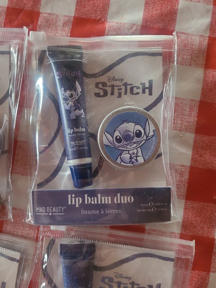 Baume a levres disney stitch x2