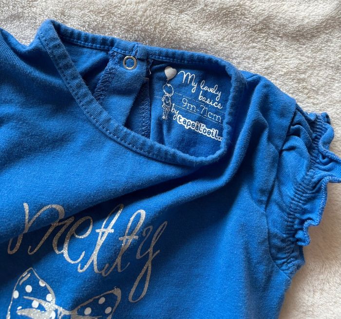 Teeshirt été TAP bleu - photo numéro 2