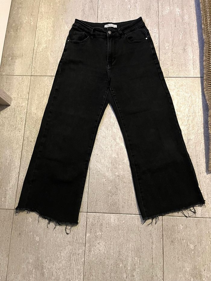 Jean noir large - photo numéro 3