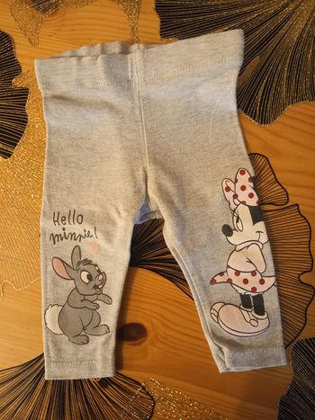 Legging gris Minnie _ 3 mois 