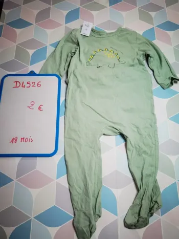 D4526 - pyjama fin garçon 18 mois