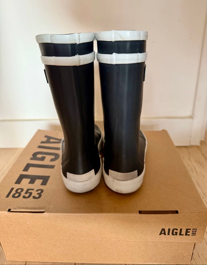 Bottes de pluie Aigle - Taille 24 - photo numéro 9