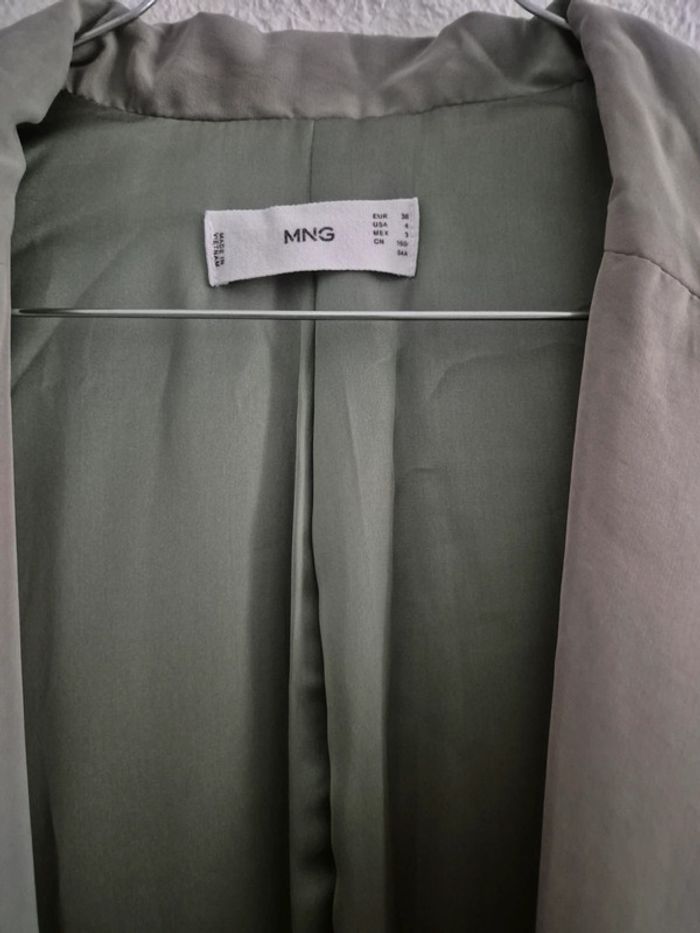 Blazer mango vert sauge - photo numéro 4