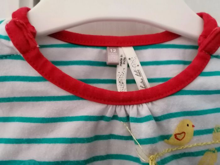 T-shirt manches longues Absorba 12 mois - photo numéro 2