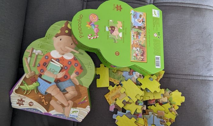 Puzzle Djeco : Pinocchio - photo numéro 2