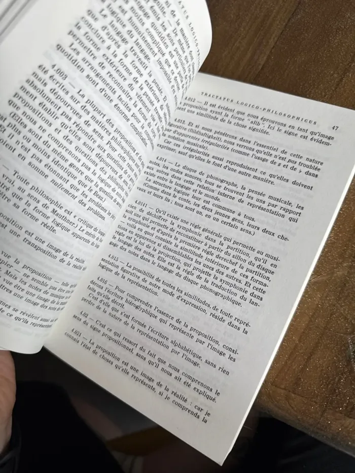 Livre tractatus logico-philosophicus - photo numéro 5