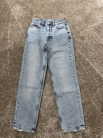 Jeans taille haute straight 