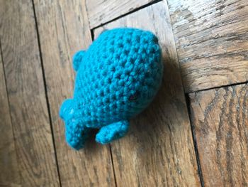 Doudou baleine crochet fait main