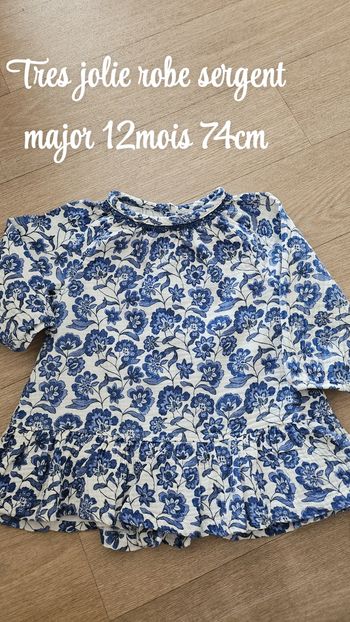 Jolie robe sergent major