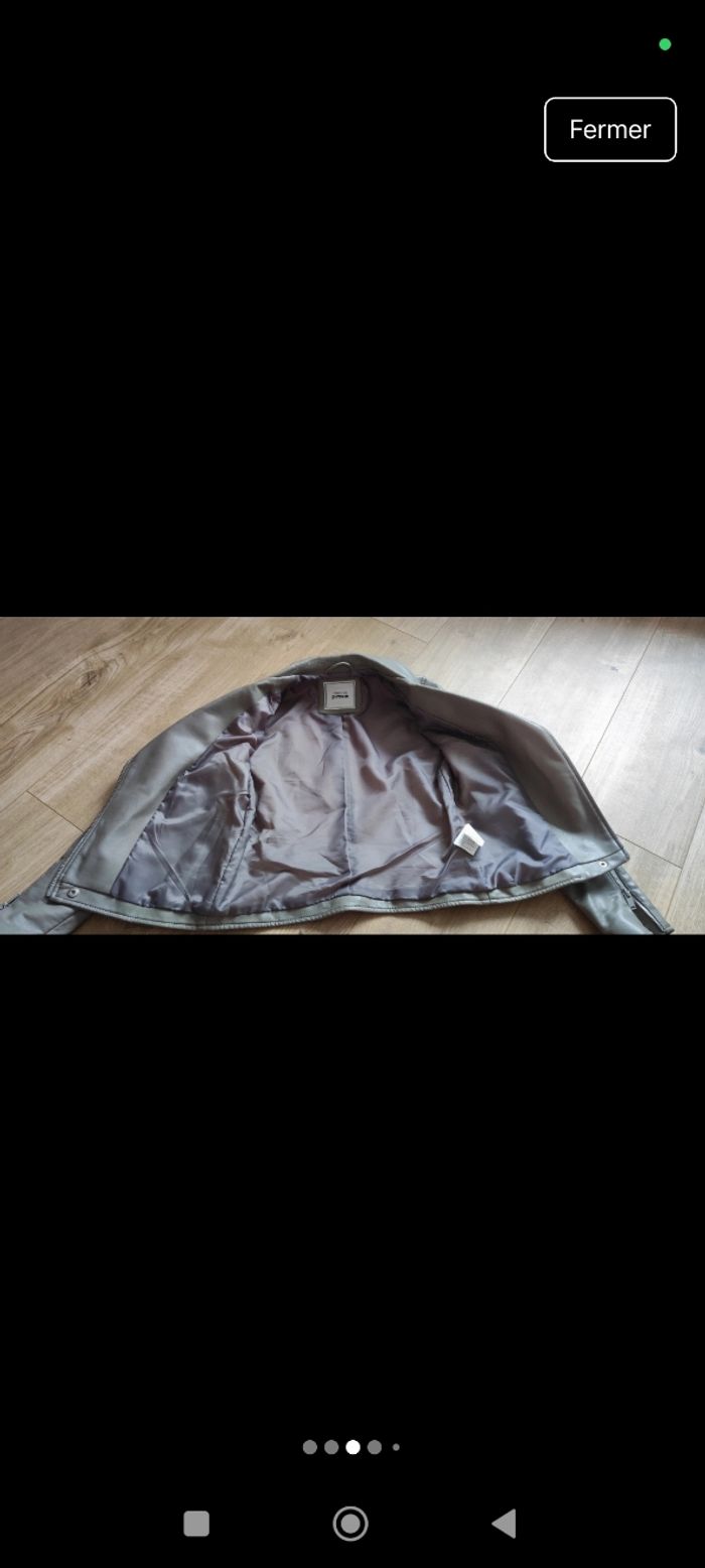 Veste en simili cuir - photo numéro 3
