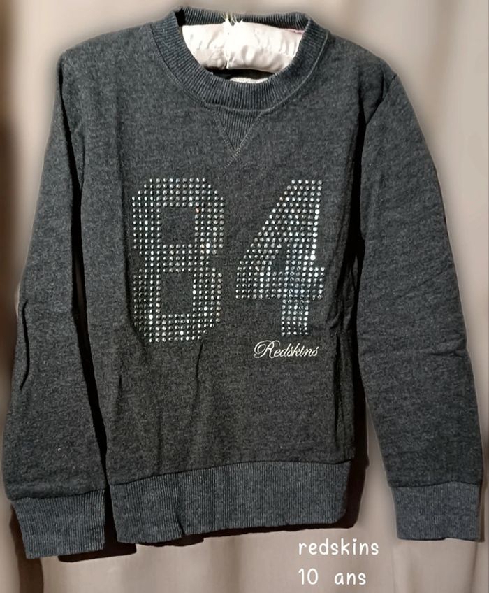 Sweat / pull Redskins 10 ans