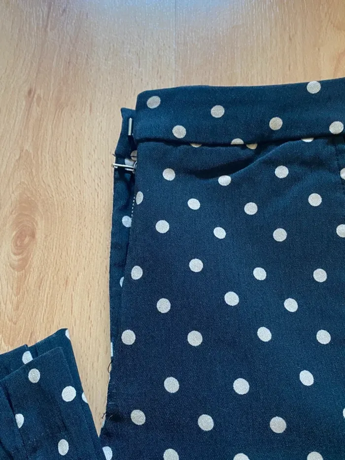 Pantalon slim à pois - Mango - photo numéro 5