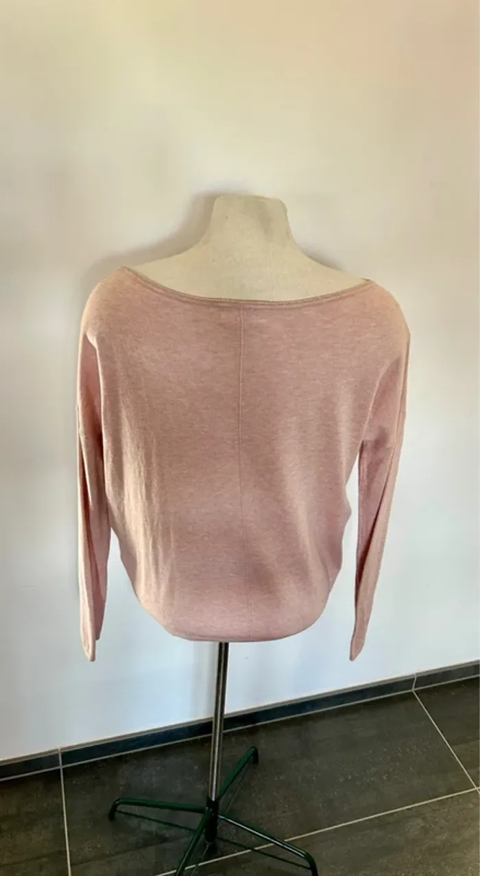 Blouse les Essentiels rose XS-S - photo numéro 5