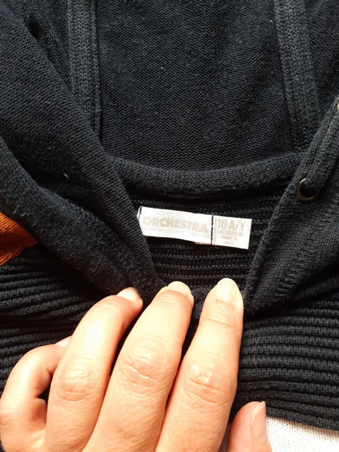 Pull à capuche garçon 10 ans - photo numéro 5