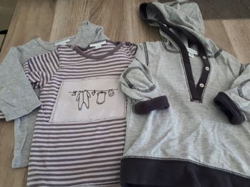 Lot 3 tee shirt garçon Vert Baudet