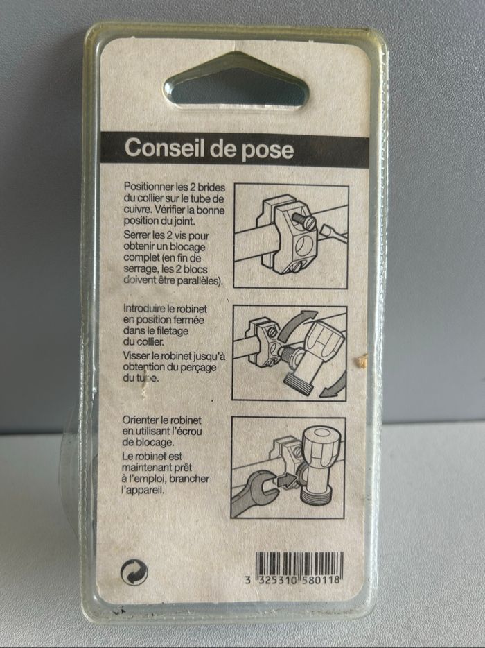 Robinet autoperceur machine à laver – M 3/4’’ - photo numéro 2