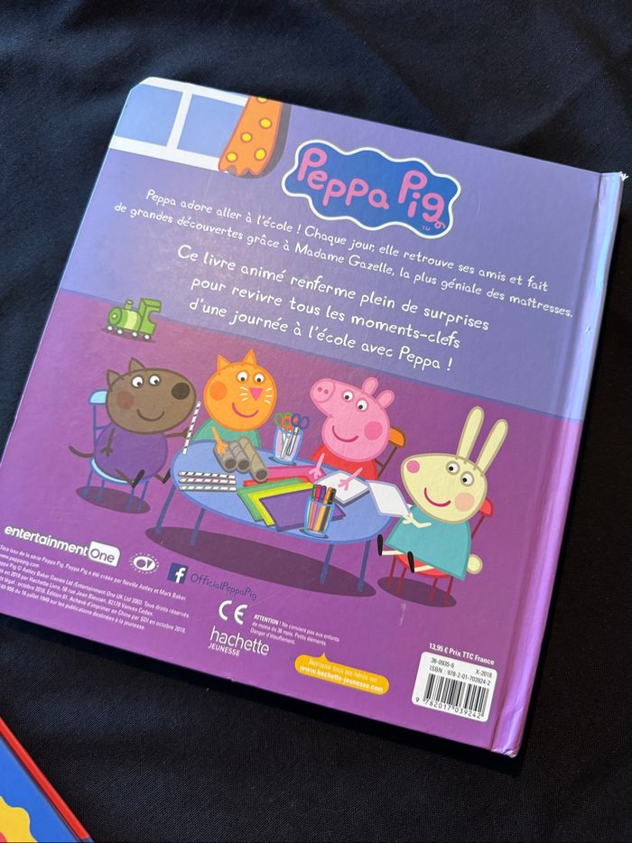 Livre Vive L’Ecole Pepa Pig - photo numéro 3