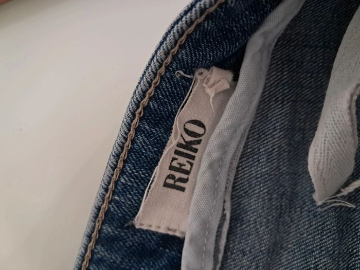 Reiko short en jean d'été T.36 en tbe - photo numéro 11