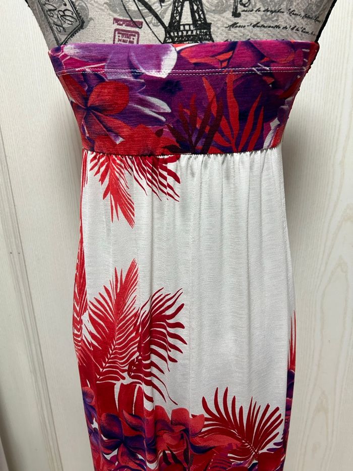 longue robe d’été épaule dénudée culture love - photo numéro 8