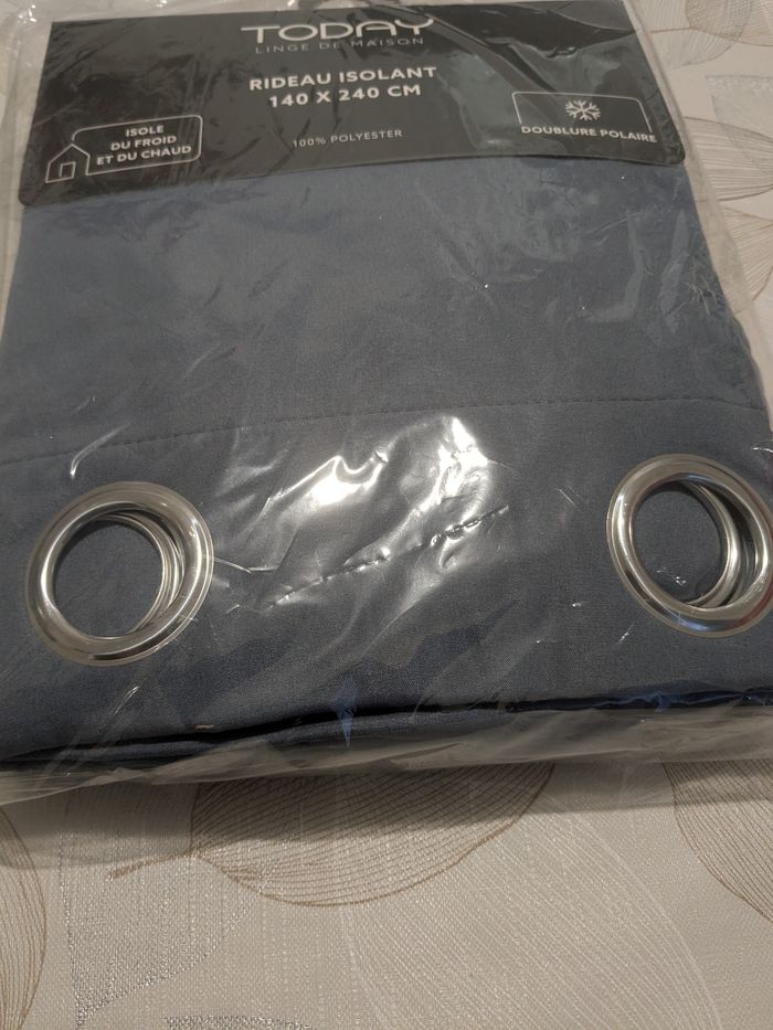 Beau rideau Today, opaque, isolant du froid et du chaud. Taille 140/240 - photo numéro 4