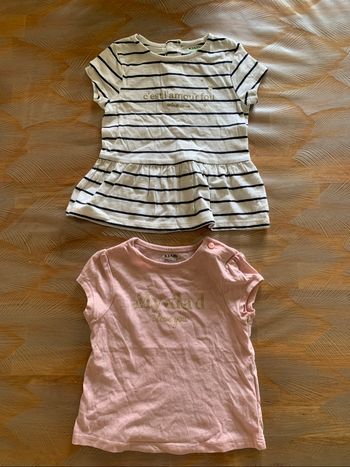 T-shirt fille 6 mois