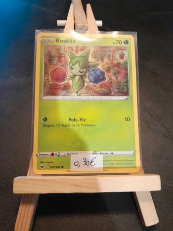 Carte Pokémon Rosélia 2/202