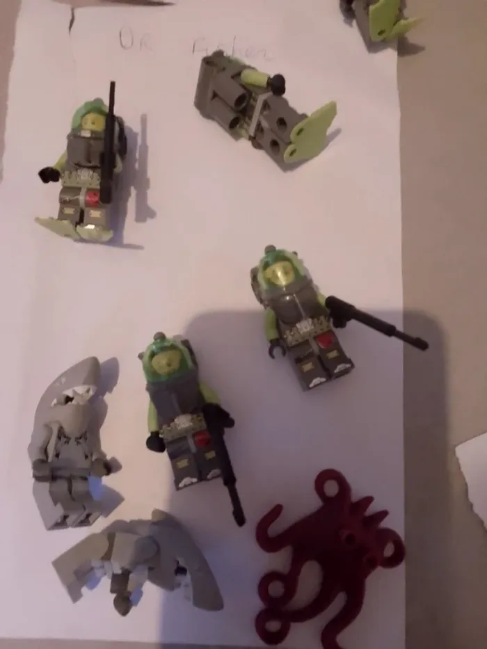 8 Figurines lego Atlantis - photo numéro 7