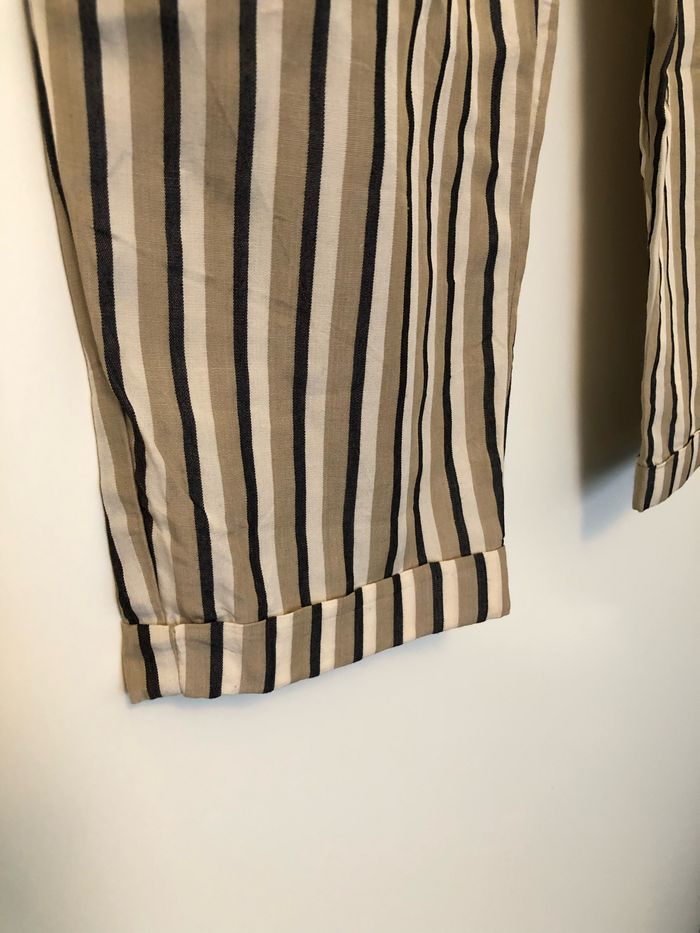 Pantalon à rayures Zara - photo numéro 7
