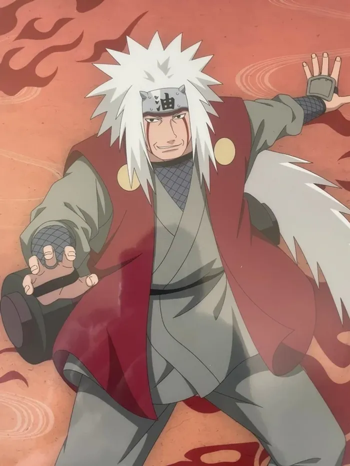 Naruto - Poster cartonné Jiraiya A3 - Ichiban Kuji Shinobi no Kizuna (Lot F-1) - photo numéro 2