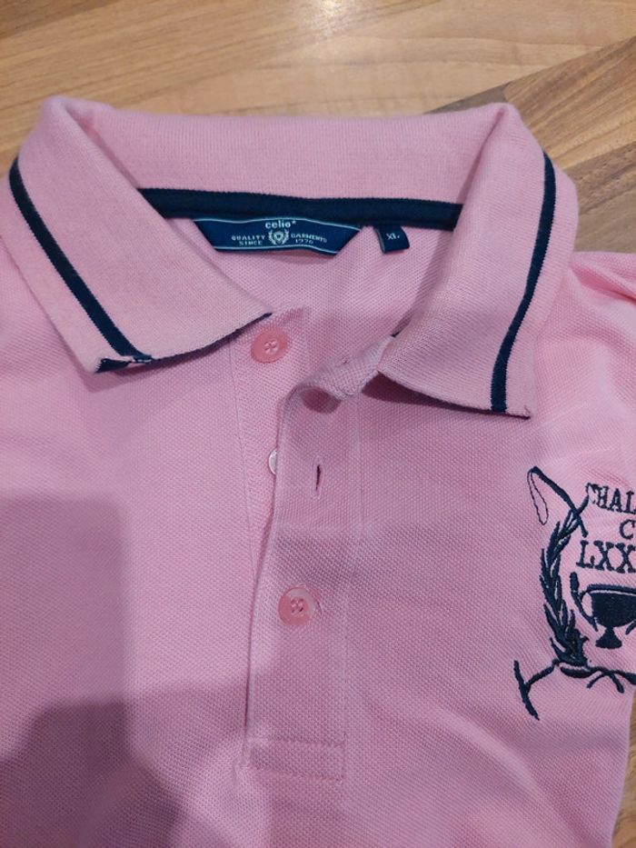 Magnifique polo Celio Rose Taille XL - photo numéro 19