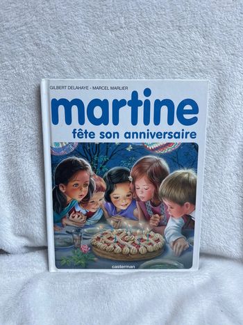 Livre Martine fête son anniversaire