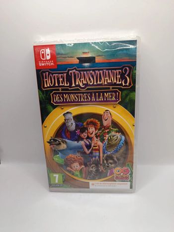 Jeu Nintendo Switch Neuf sous blister hôtel Transylvanie 3 des monstres à la Mer