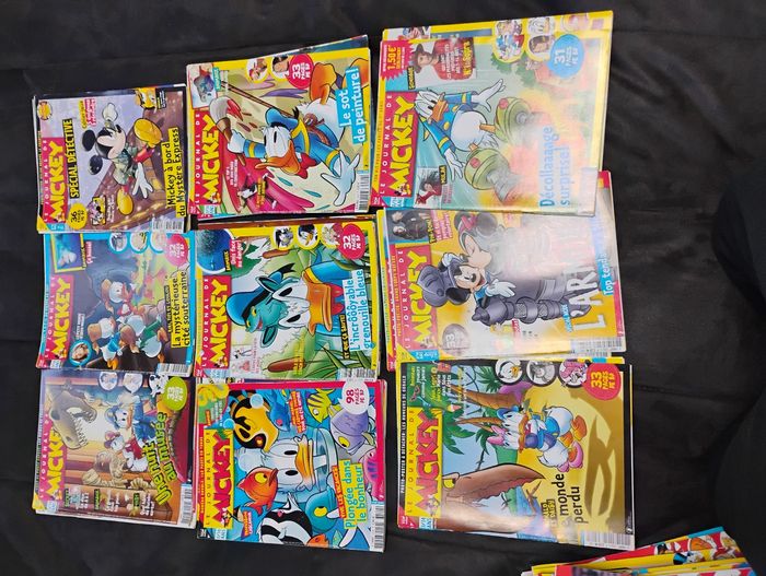 📚Gros lot de 60 magazines le journal de Mickey - photo numéro 5