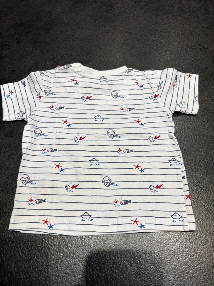 Ensemble tee-shirt + salopette fine - photo numéro 7