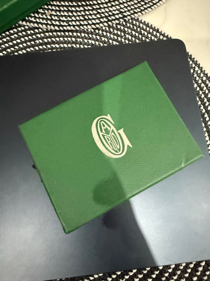 Porte cartes Goyard Bleu - photo numéro 2