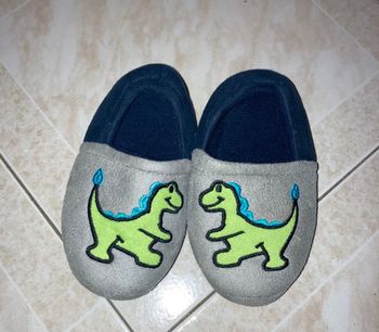 Pantoufles dino (⚠️lire description)