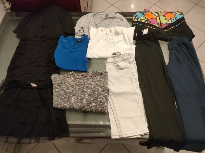Lot vêtements fille 10 ans - photo numéro 3