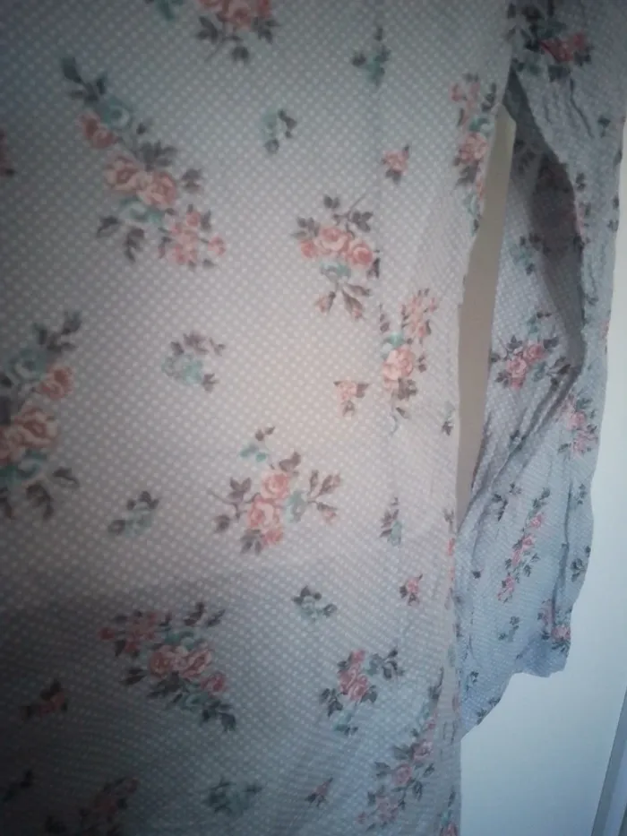 Tunique Chemise coton et fleur IKKS XS - photo numéro 7