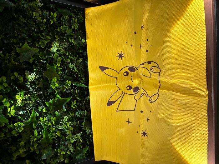 🌟 Sac de rangement Pikachu exclusivité pokémon center - photo numéro 3